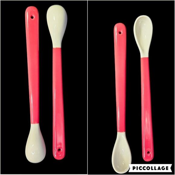 Spode Christmas Tree Conical Mugs Cup Peppermint Spoon Set 2 Coffee Cocoa READ - Picture 11 of 12